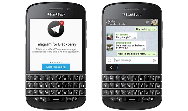 Telegram for Blackberry 1